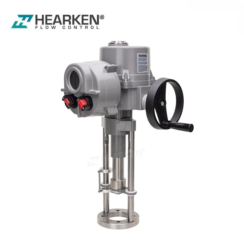 Hearken Flow HUSL Series Heavy-Duty Electric Linear Valve Actuator for Control & Globe Valves
